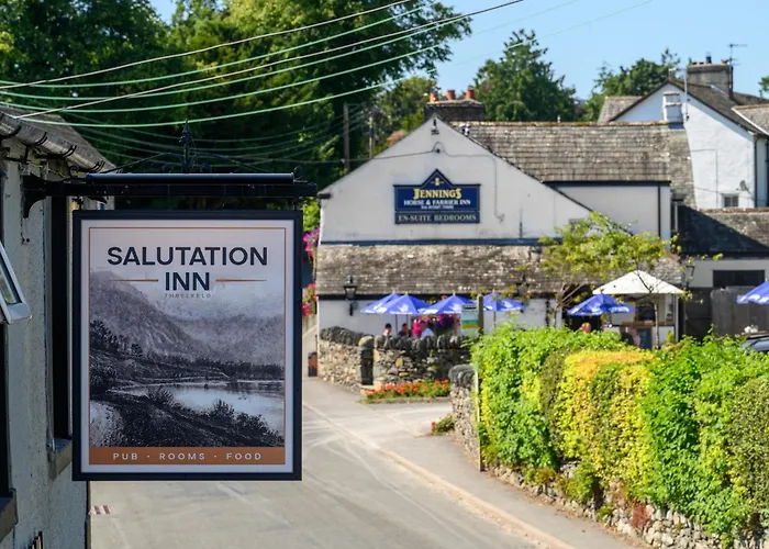 بيت ريفي The Horse And Farrier And The Salutation Keswick